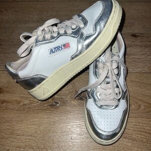 AUTRY - silver sneakers - size 36